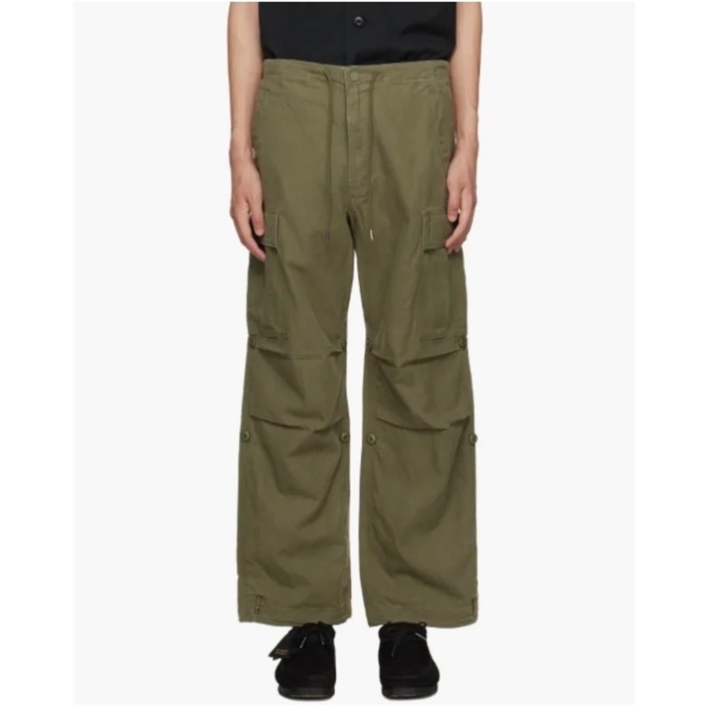 Maharishi fine tailor company khaki snopants cargo pants army green size medium